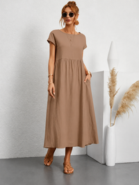 Ursina™ | Fluid Midi Dress