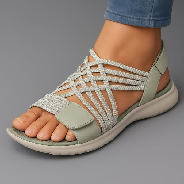 Sanarita - Lightweight Orthopedic Sandals Green