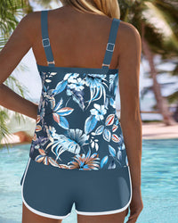 Rachelle - Refined Floral Tankini Set