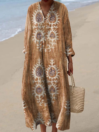 Karina | Breezy Summer Dress with Long Sleeves