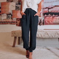 Kaeli – Elegant Pants with Drawstring