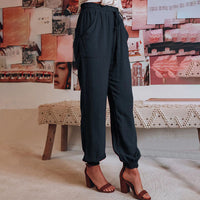 Kaeli – Elegant Pants with Drawstring