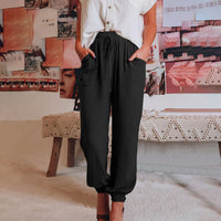 Kaeli – Elegant Pants with Drawstring