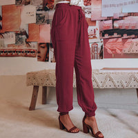 Kaeli – Elegant Pants with Drawstring