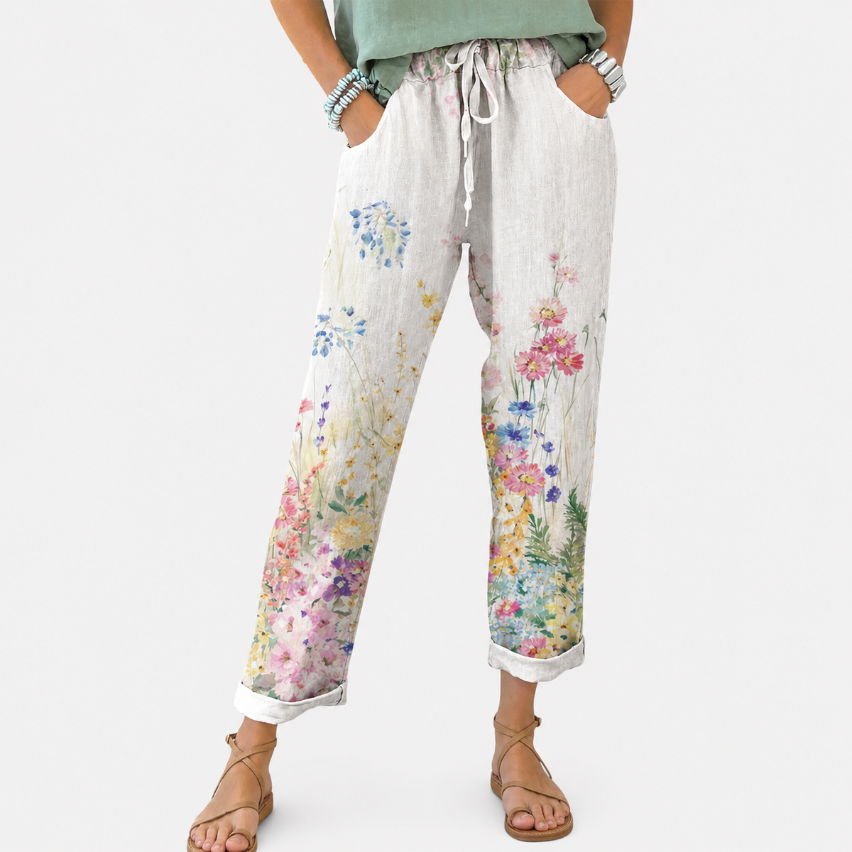 Women's Casual Pull On Trousers