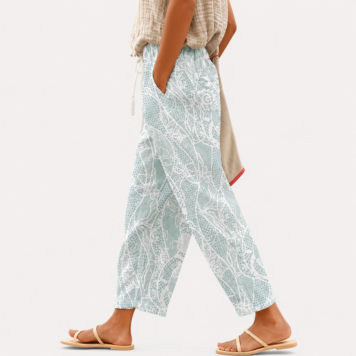 Women's Drawstring Lounge Trousers