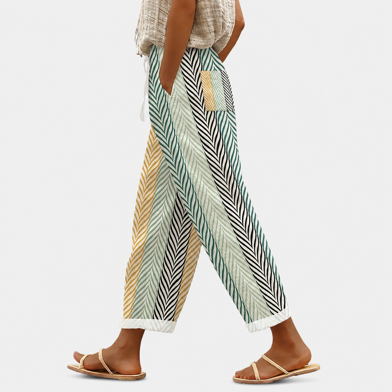 Women's Elastic Waist Pants