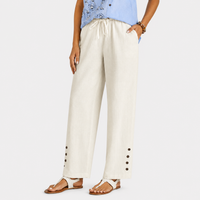 Shania - Relaxed Pants with Buttons