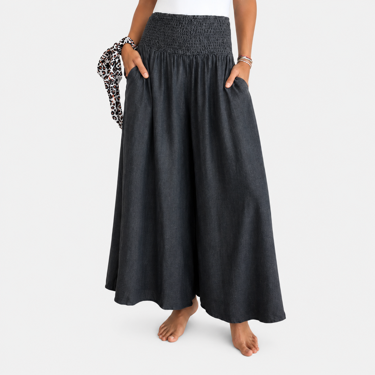MIRA - Pants with Elastic Waist