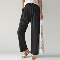 Vara - Relaxed Fit Pants with Drawstring