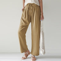 Vara - Relaxed Fit Pants with Drawstring