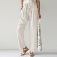 Vara - Relaxed Fit Pants with Drawstring