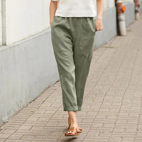 Kriza - Wide Leg Trousers with Pockets