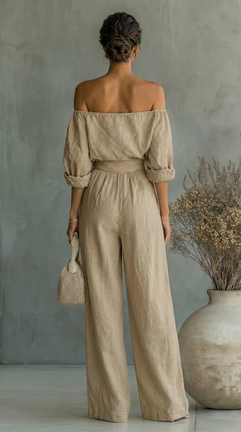 Arabella | Exclusive linen-effect outfit for a stylish summer Angle
