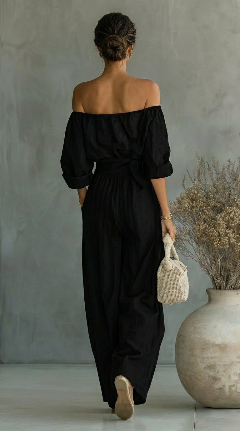 Arabella | Exclusive linen-effect outfit for a stylish summer Full