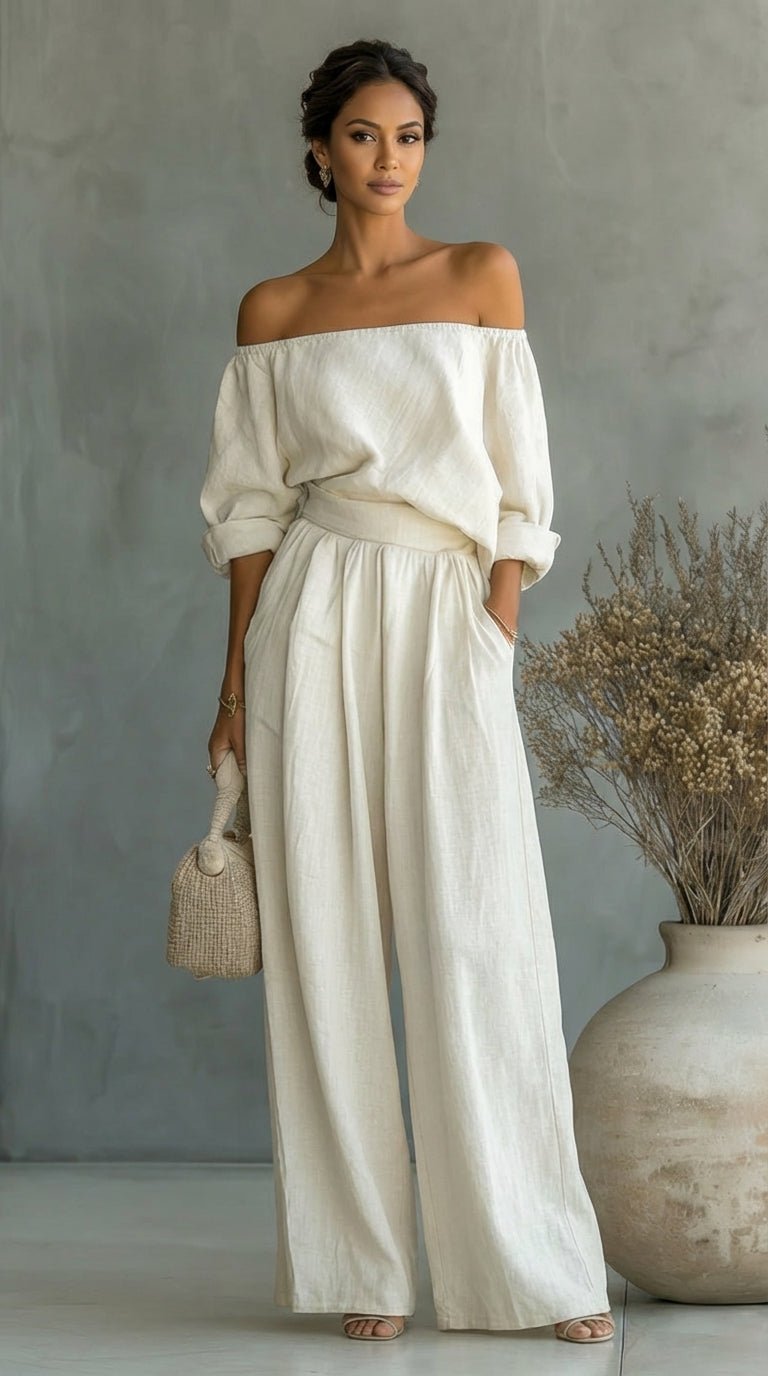 Arabella | Exclusive linen-effect outfit for a stylish summer Hero