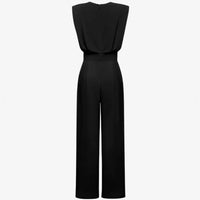 Ariadna™ | Jumpsuit with Belt Close Up