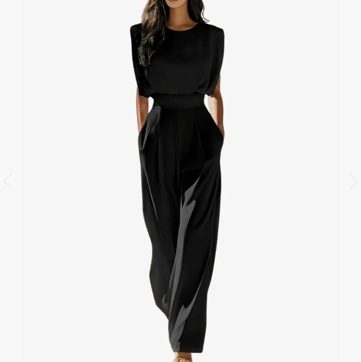 Ariadna™ | Jumpsuit with Belt Detail