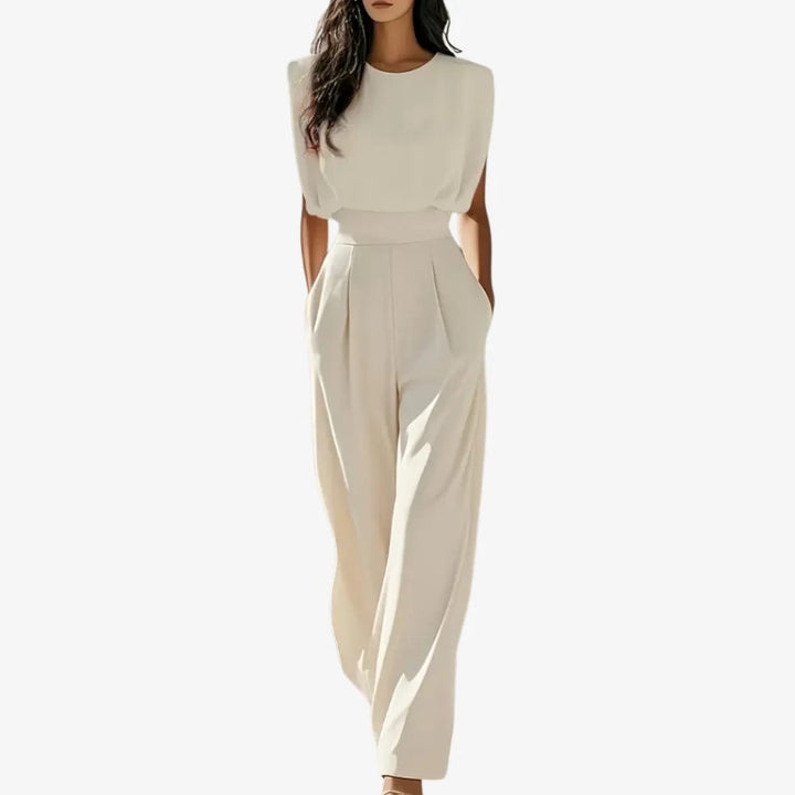 Ariadna™ | Jumpsuit with Belt Front