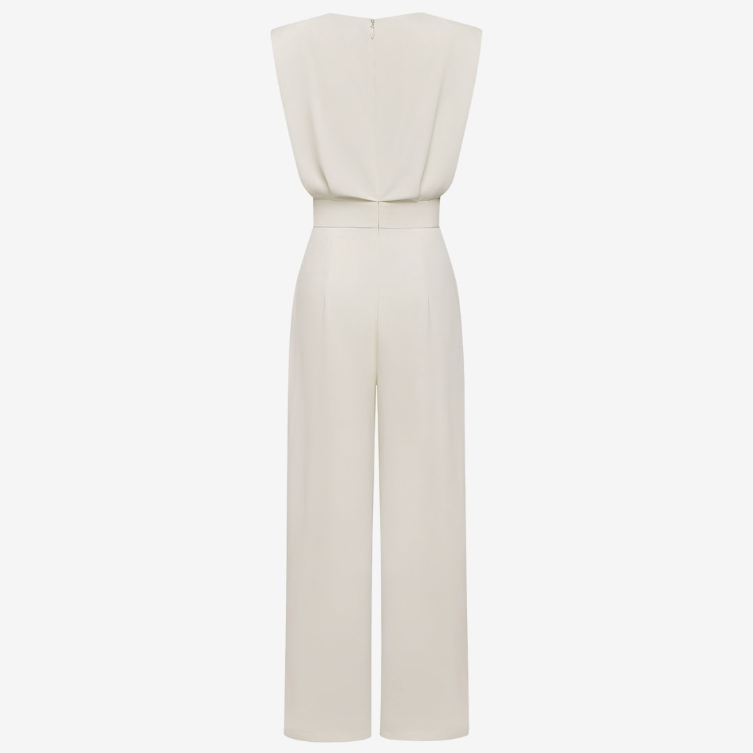 Ariia™ Jumpsuit with Defined Waist Side