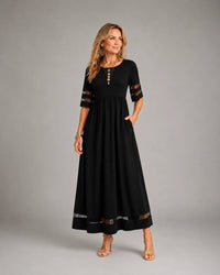 Aubrey™ – Flattering Tummy-Smoothing Midi Dress Hero