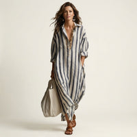 Carra | Striped Maxi Dress Hero