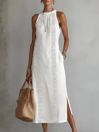 Cecile | Linen Collar Midi Hero