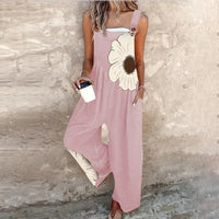 Comfortable Printed Overalls View 11