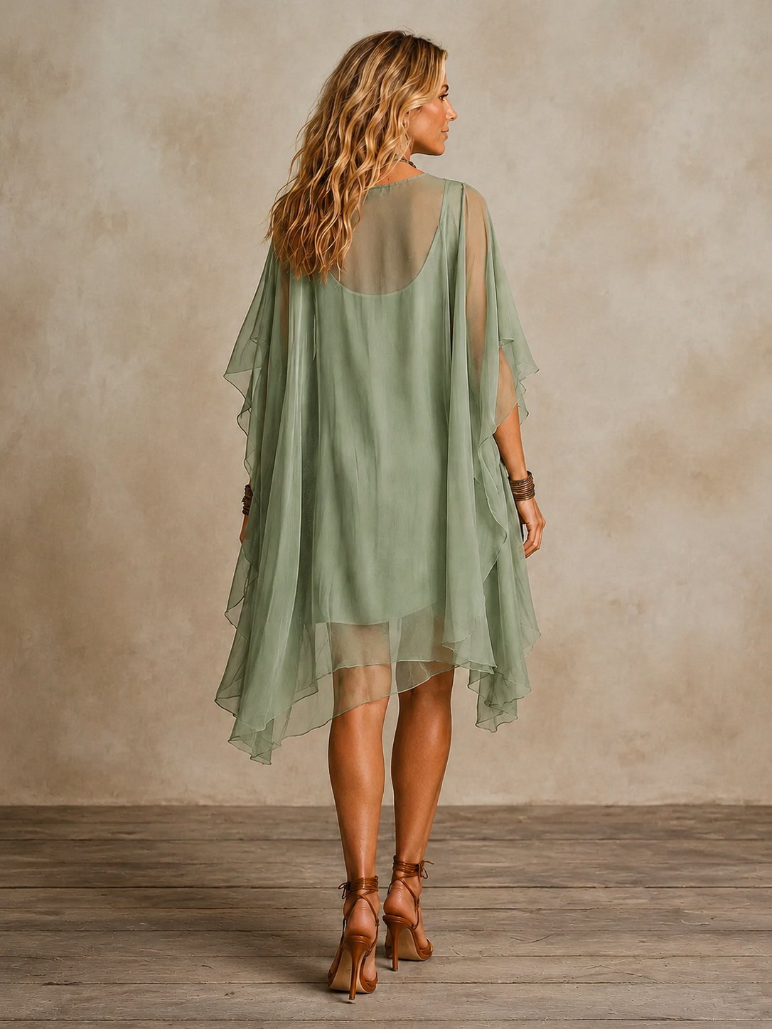 Ella | Tiered Boho Mini Front