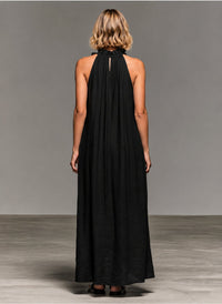 Emma | Soft Ruffle Maxi Close Up