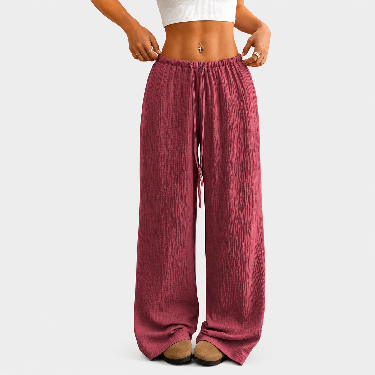 Rosewood Relaxed Flow Pants