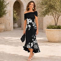 Flora | Contour Floral Midi Close Up