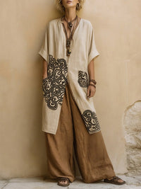 Frida | Embroidered Three-Piece Set Front