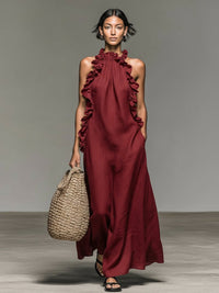 Gladys | Maxi Dress with Pockets Back