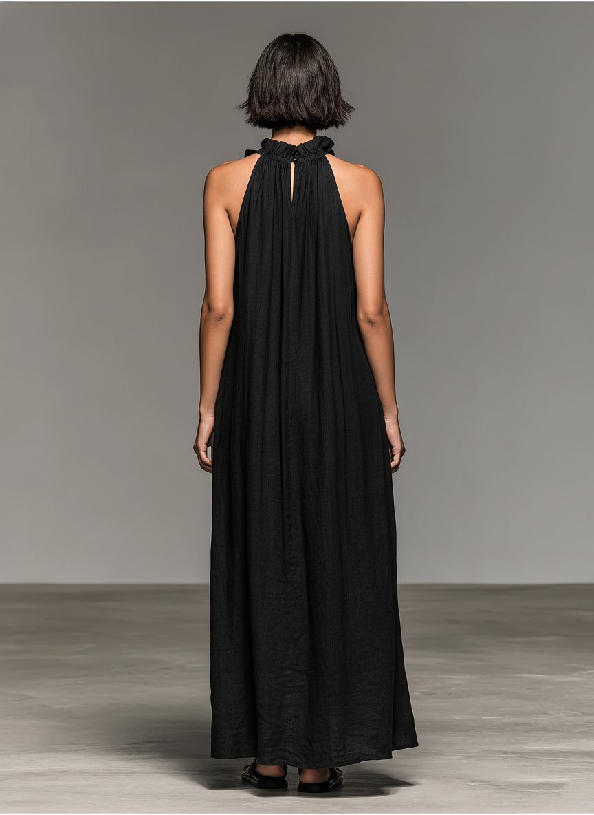 Gladys | Maxi Dress with Pockets Front