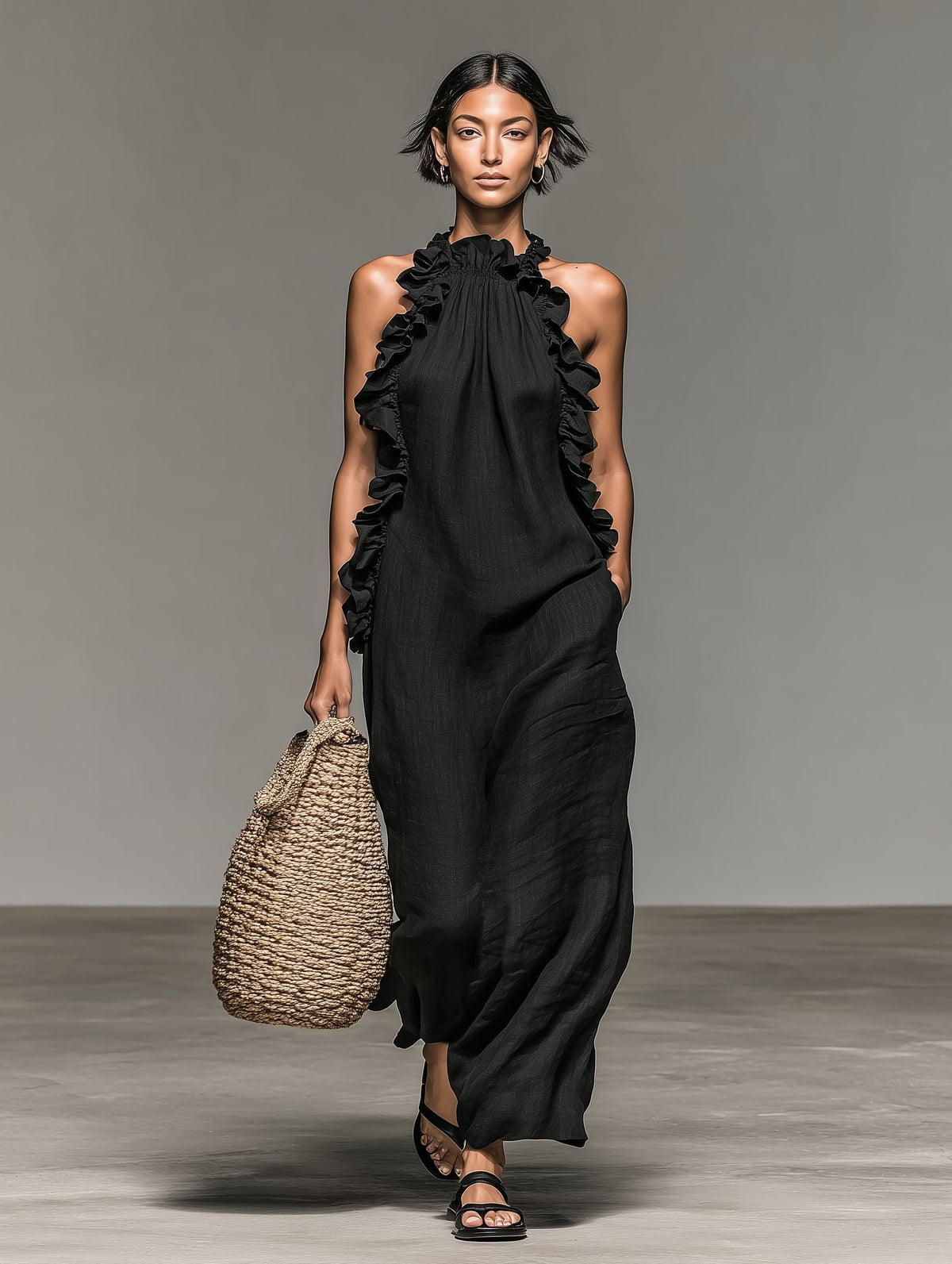 Gladys | Maxi Dress with Pockets Hero