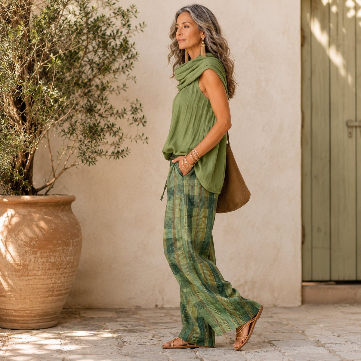 Hazel | Flowing Two-Piece Set Back