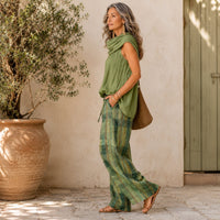 Hazel | Flowing Two-Piece Set Back