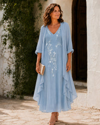 Juliet | Lace Duster Dress Back