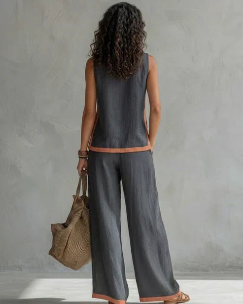 Leila™ | Two-Piece Fluid Set Front
