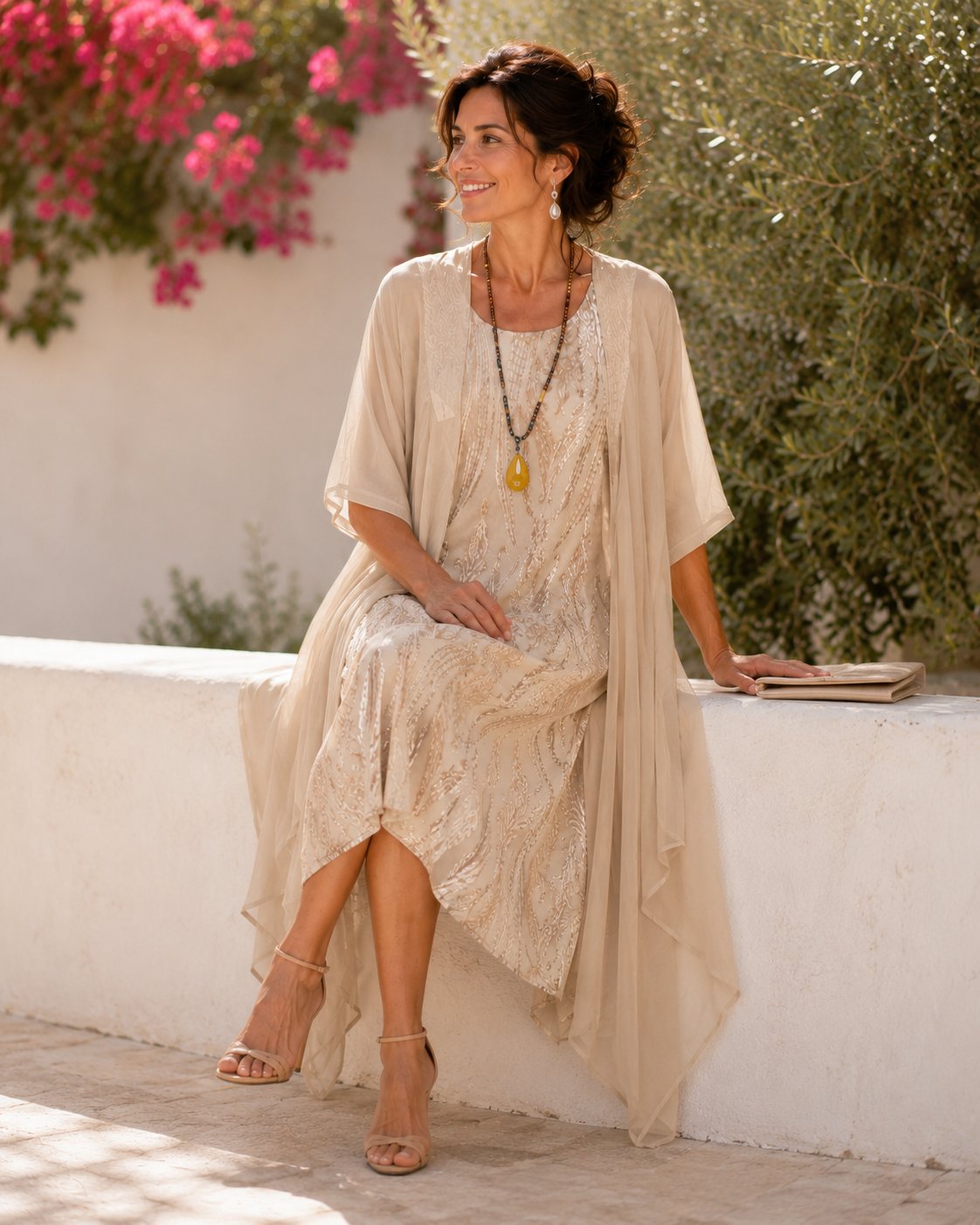 Leonora | Layered Dress Set Front