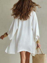 Lightweight Layered Casual Three-Piece Set Close Up