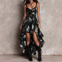 Loretta | Floral Hi-Low Dress Hero