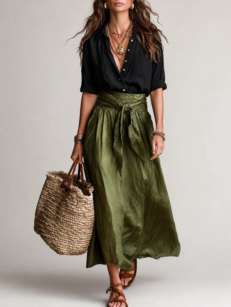 Margot | Tie-Waist Skirt Set Hero