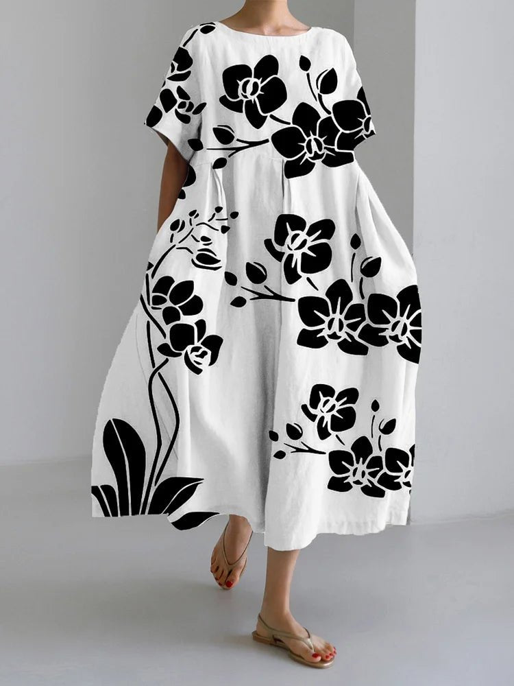 Mari floral summer dress Hero