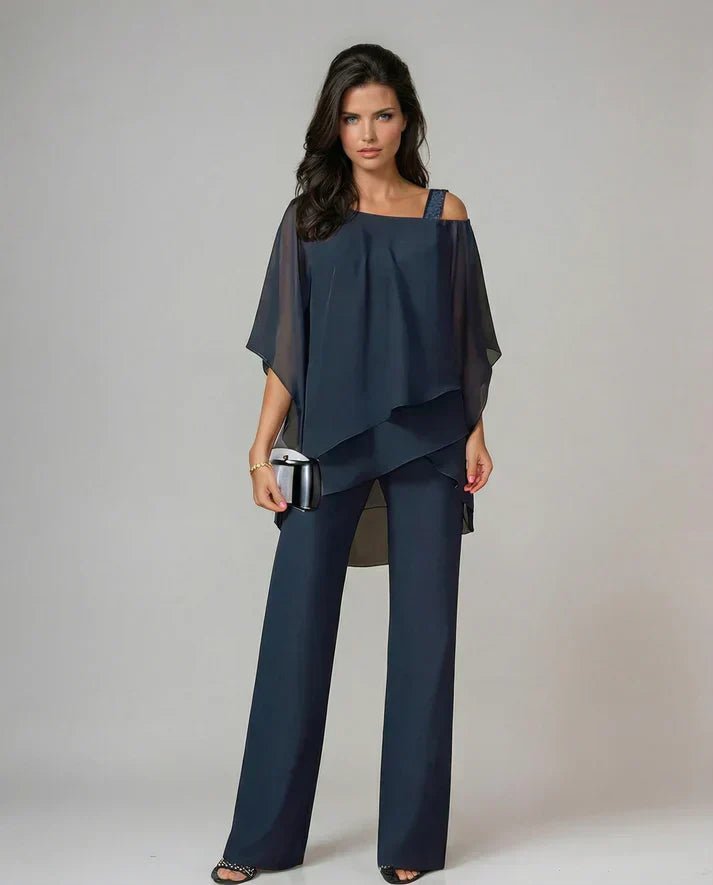 Mariella | Two-Piece Flowing Set Side