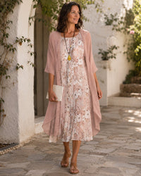Marigold | Duster Dress Side