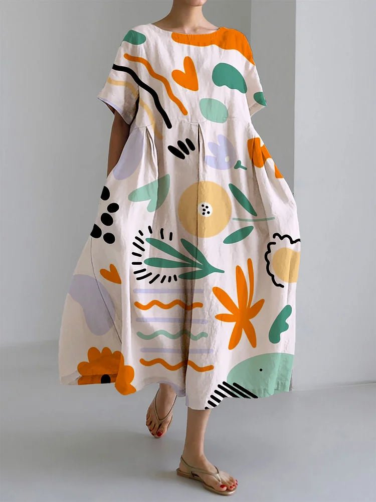 Meli floral summer dress Hero
