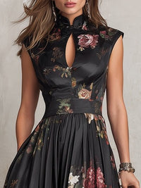 Mia | Keyhole Pleated Side