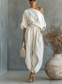 Mila™ | 2-Piece Off-the-Shoulder Set Hero